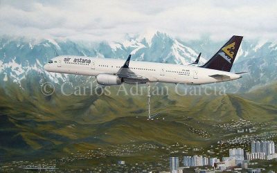 Air Astana Boening 757-200