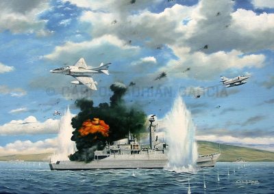 Attack to the HMS Ardent 2nd Wave