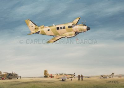 Argentine Aviation Navy Beechcraft B-80